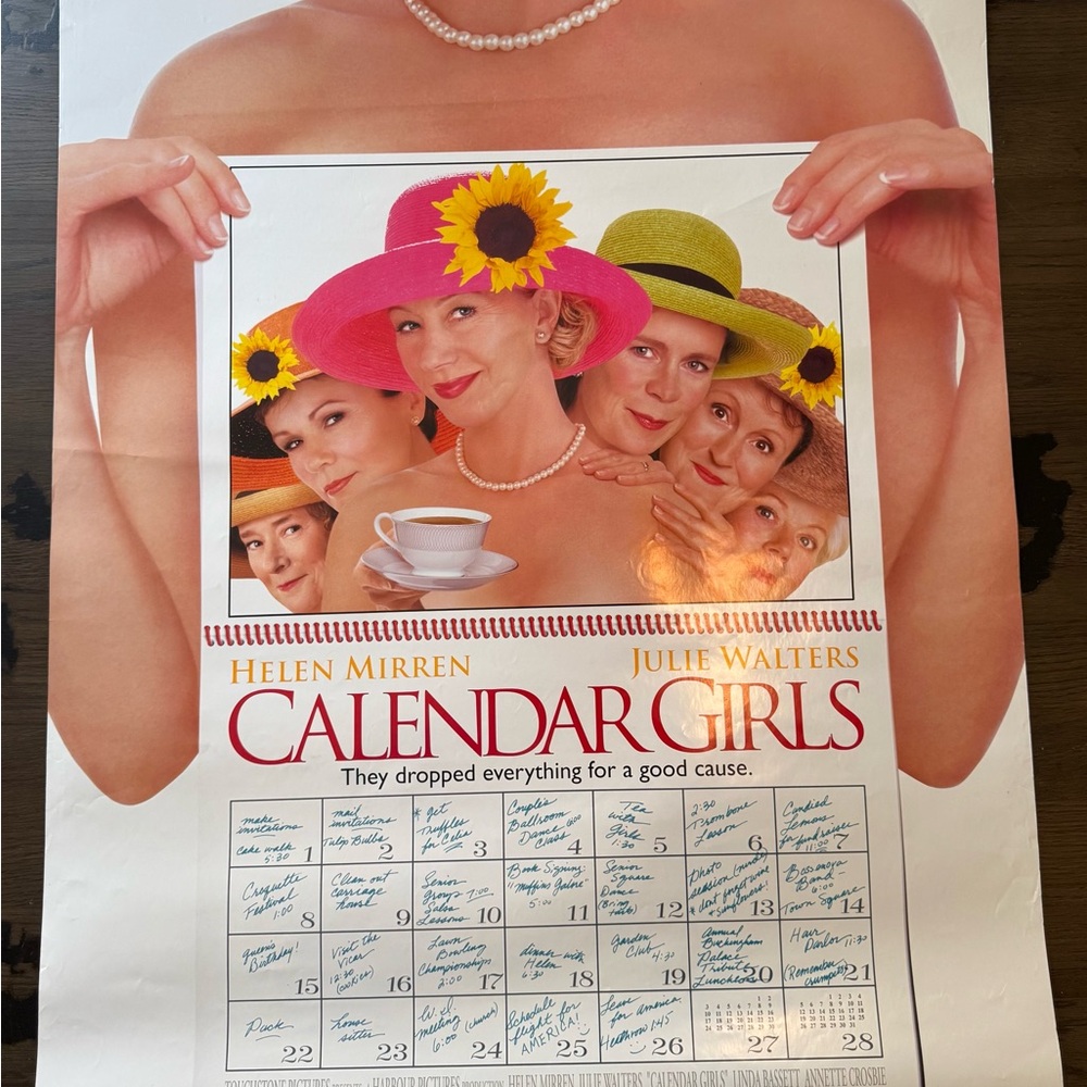 CALENDAR GIRL MOVIE POSTER